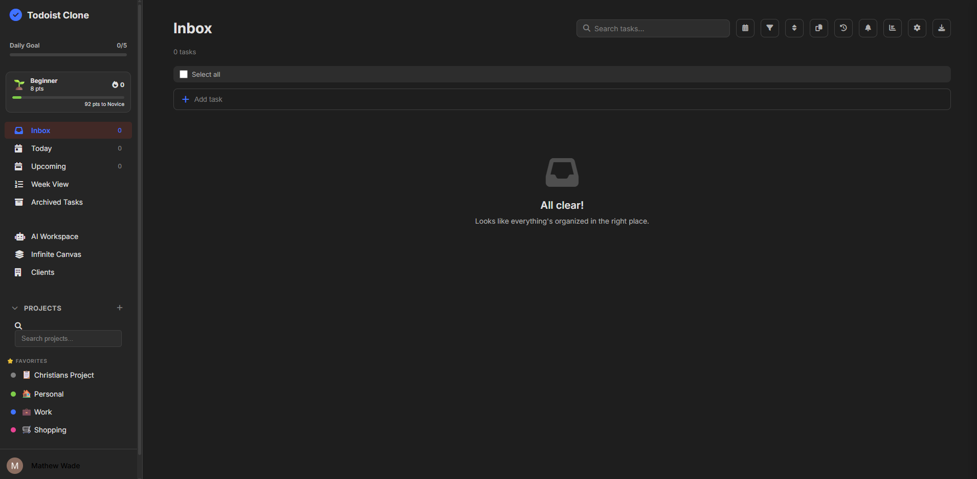 Task Manager screenshot 2